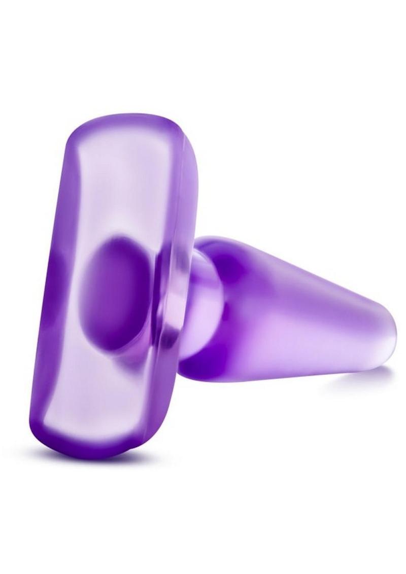 B Yours Eclipse Pleaser Butt Plug - Purple - Small