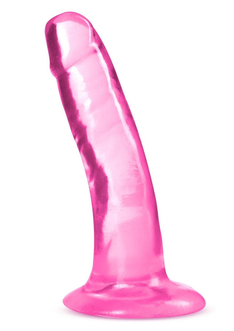 B Yours Plus Hard N' Happy Realistic Dildo - Pink - 5.5in