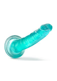 B Yours Plus Lust N' Thrust Realistic Dildo - Teal - 7.5in