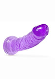 B Yours Plus Roar N' Ride Realistic Dildo - Purple - 8in