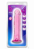 B Yours Plus Thrill N' Drill Realistic Dildo - Pink - 9.5in