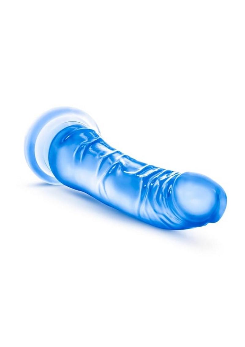 B Yours Sweet N' Hard 6 Dildo - Blue - 8.5in