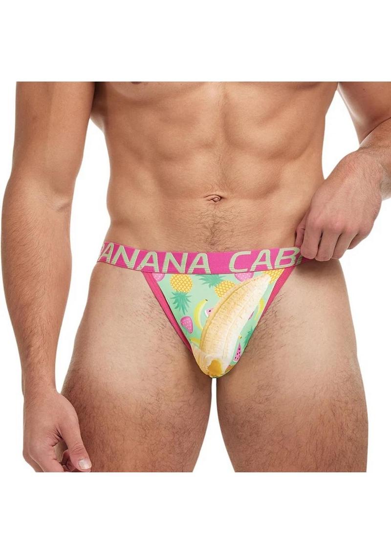 Banana Cabana Jock Fruit - Multicolor - Large/Medium