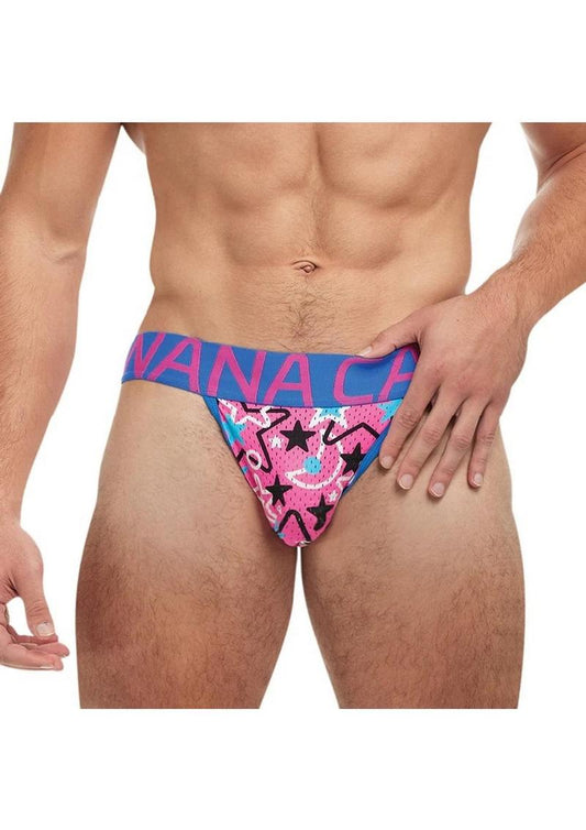 Banana Cabana Jock - Purple - Medium/Small