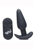 Bang! 21x Vibrating Silicone Rechargeable Butt Plug with Remote Control