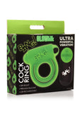 Bang! 28x Glow In The Dark Rechargeable Silicone Cock Ring with Remote