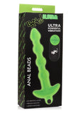 Bang! 28x Glow In The Dark Silicone Rechargeable Anal Beads with Remote