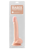 Basix Rubber Works Suction Cup Dong - Flesh - 9in