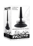 Beginner Metal Plug Rechargeable Vibrating Anal Plug