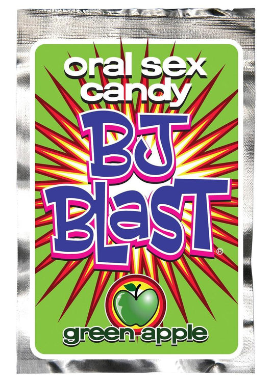 BJ Blast Oral Sex Candy - Assorted Colors/Green Apple