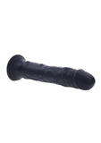 Black Thunder Rechargeable Silicone Dildo with Remote