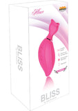 Bliss Allure Silicone Rechargeable Clitoral Suction Vibrator Waterproof - Magenta/Pink