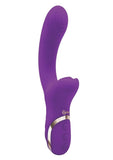 Bodywand G-Play Rechargeable Silicone G-Spot and Clitoral Vibrator - Purple