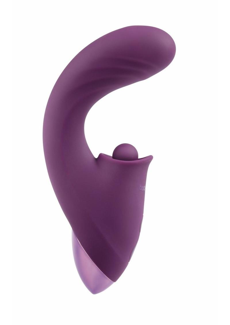 Bodywand I.d. Bump Rechargeable Silicone Dual Stimulating Vibrator - Wine