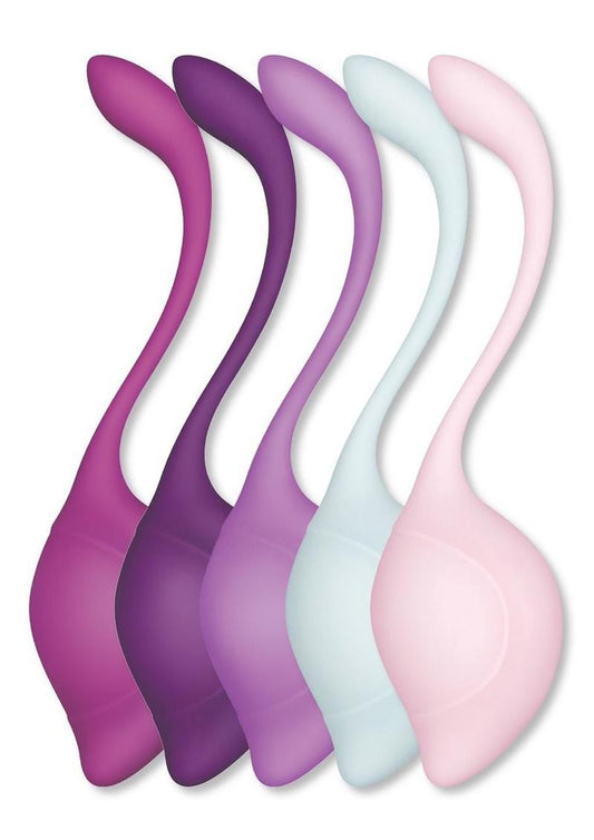 Bodywand Squeeze Teardrop Silicone Kegal Set 37-115g - 5 Piece