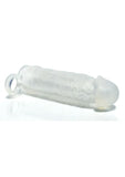 Boneyard Meaty 3x Stretch Silicone Penis Extender - Clear - 6.5in