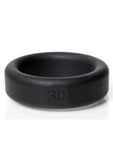 Boneyard Silicone Ring Cock Ring - Black - 1.2in