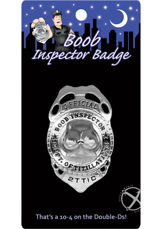 Boob Inspector Badge