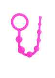 Booty Call X-10 Silicone Anal Beads - Pink