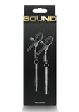 Bound Nipple Clamps D3 - Gray/Grey/Gun Metal/Metal