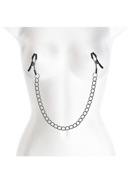 Bound Nipple Clamps Dc2 - Gray/Grey/Gun Metal/Metal