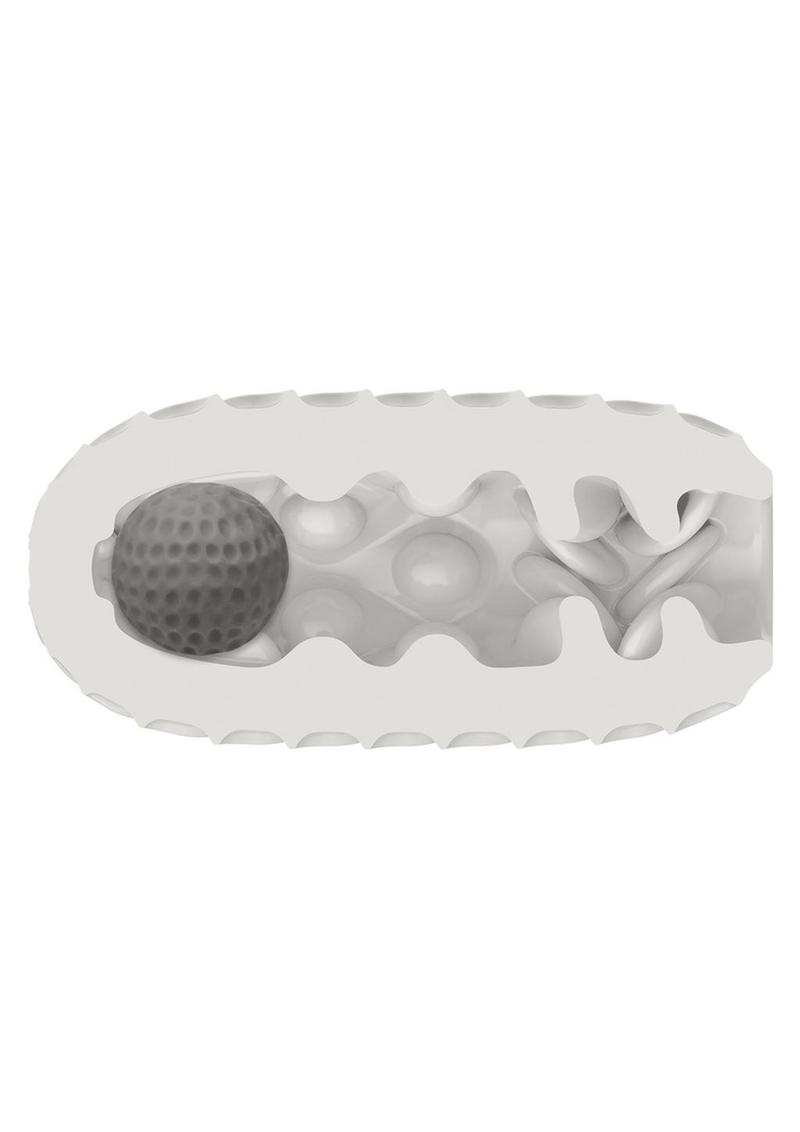 Boundless Reversible Squishy Ball Stroker - Smoke