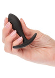 Boundless Teardrop Silicone Anal Plug - Black