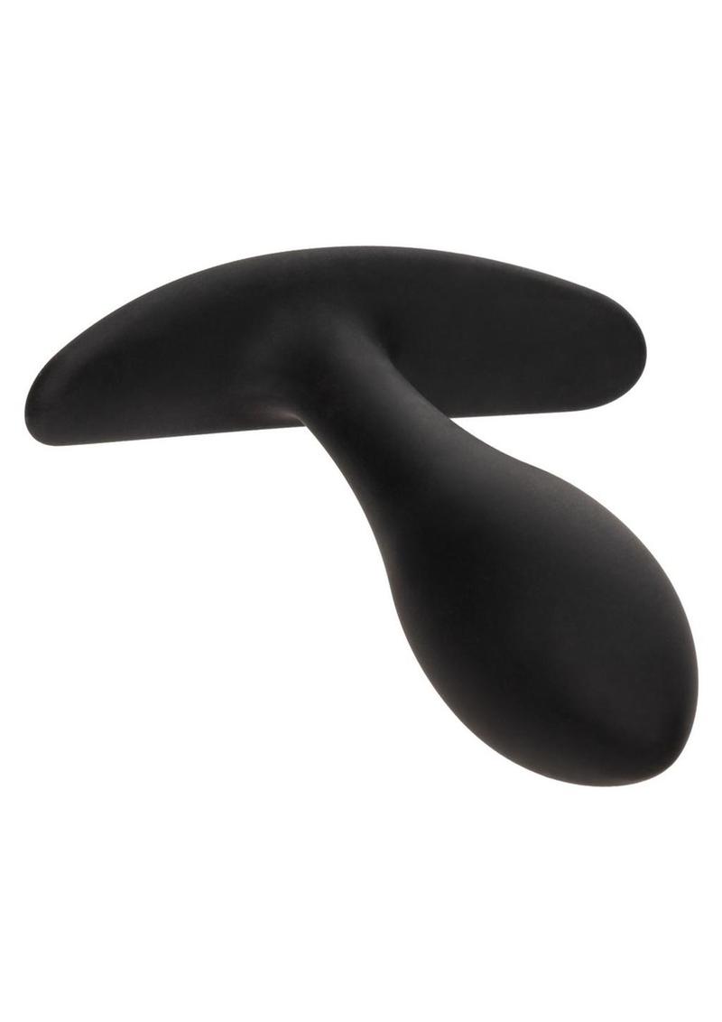 Boundless Teardrop Silicone Anal Plug - Black