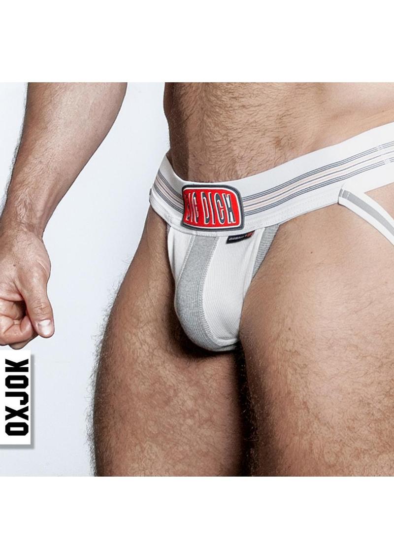 Bulgar Pumper Sack Slider Jock - White Snow - Large