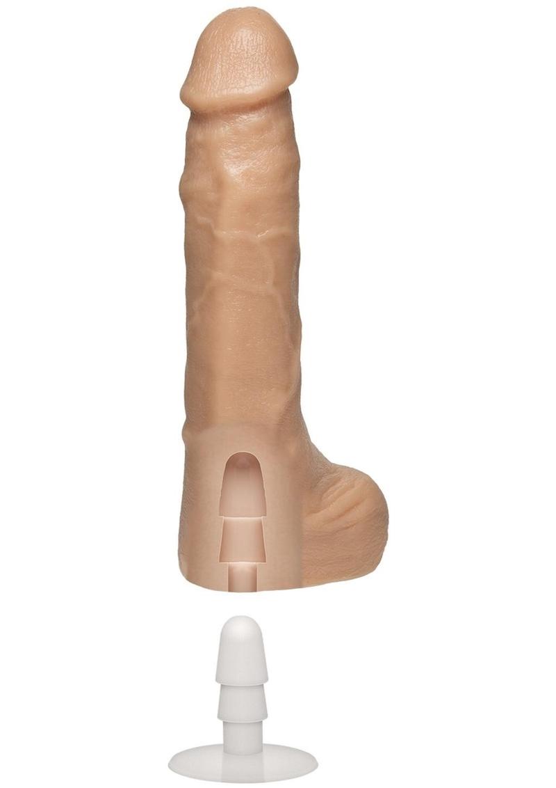 Bust It Squirting Dildo - Vanilla - 8.5in