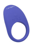 Calexotics Connect Couples Ring Rechargeable Silicone App Compatible Cock Ring with Remote - Purple