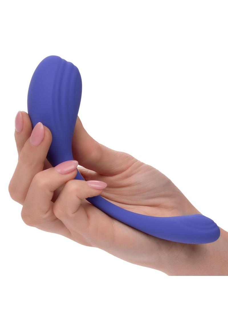 Calexotics Connect Kegel Exerciser Rechargeable Silicone App Compatible Stimulator with Remote - Purple