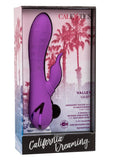 California Dreaming Valley Vamp Rechargeable Silicone Vibrating Massager