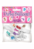 Candyprints Dirty Balloon Mini Penis - 8 Per Bag