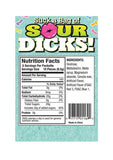Candyprints Suck A Bag Of Sour Dicks Assorted Flavors - 25 Packs/Per Bag