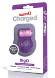 Charged Bigo Rechargeable Waterproof Vibrating Cock Ring