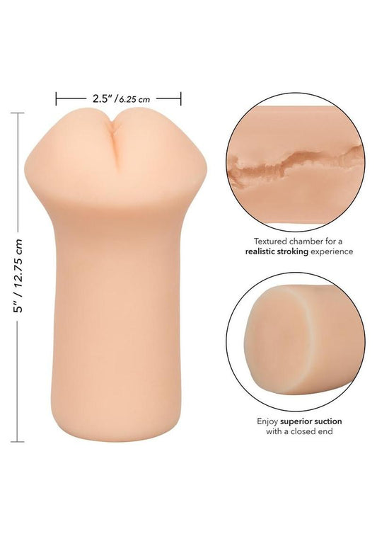 Cheap Thrills The Cheerleader Anal Stroker - Vanilla/White