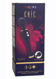 Chic Poppy Rechargeable Silicone Wand Massager