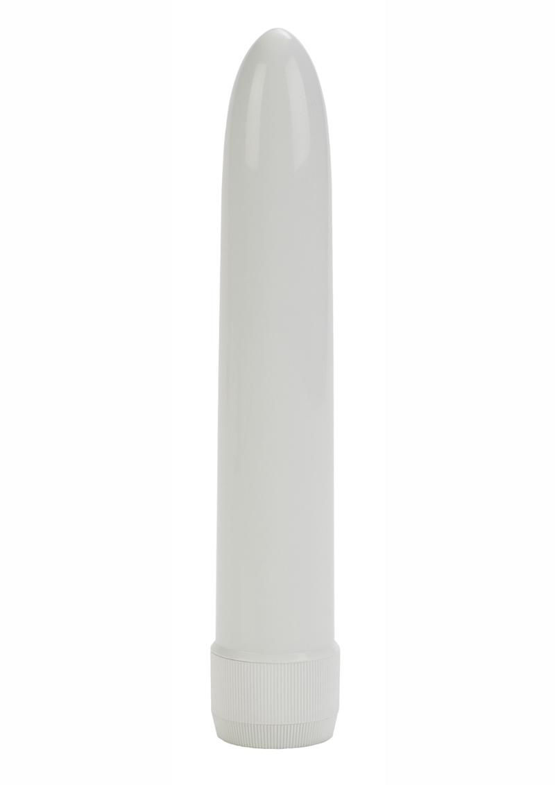 Classic Slender Vibrator - Ivory/White