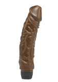 Classix Jelly Chocolate Dream No. 2 Realistic Vibrating Dildo - Brown/Chocolate - 8in