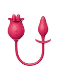 Clit-Tastic Tulip Finger Massager and Pleasure Plug - Red - Set