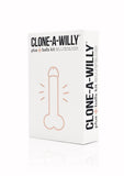 Clone-A-Willy Plus Balls Silicone Dildo Molding Kit with Bullet Vibrator and Remote Control