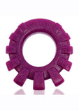 Cock Lug Lugged Cock Ring - Plum/Purple