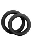 Colt Silicone Super Rings Cock Rings - Black