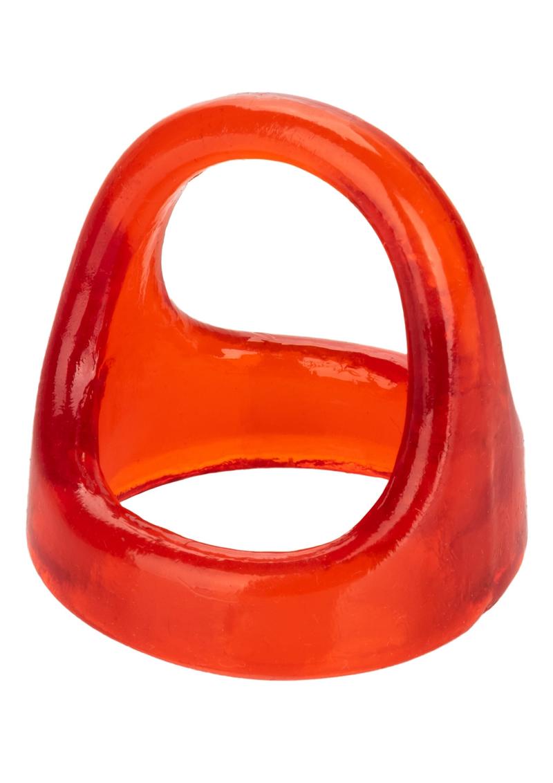 Colt XL Snug Tugger Cock Ring Scrotum Support - Red