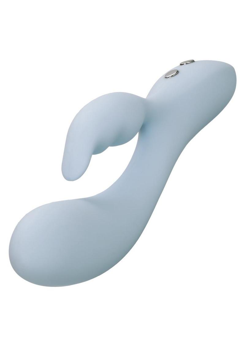 Contour Kali Rechargeable Silicone Rabbit Vibrator - Blue