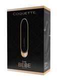 Coquette The Bebe Rechargeable Silicone Bullet - Black/Gold