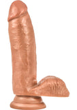 Loverboy Manny The Fireman Dildo with Balls - Caramel - 7in