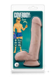 Loverboy The Pool Boy Dildo with Balls - Flesh/Vanilla - 7in