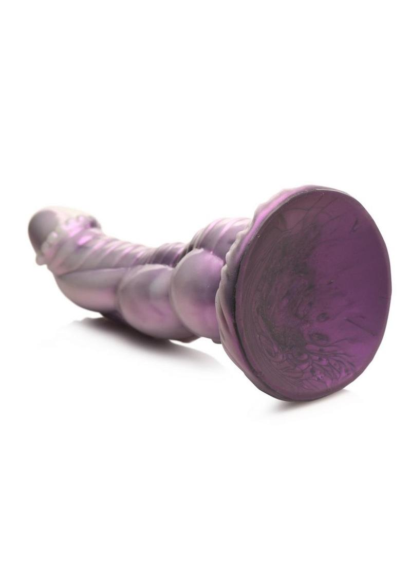 Creature Cocks Celestial Cock Silicone Dildo - Purple/White